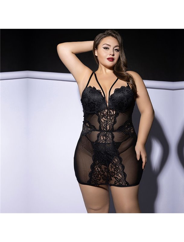 Сукня JSY P61150 Black Plus Size