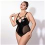 Боді JSY P61152 Black Plus Size
