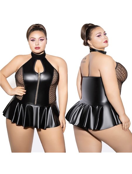Боді JSY P61158 Black Plus Size