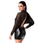 Сукня Noir Handmade F348 Powerwetlook and tulle dress - L