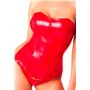Корсет Noir Handmade F355 Red powerwetlook corset - XL