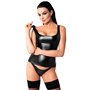 Топ Noir Handmade F346 Powerwetlook top - S