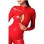 Комбінезон Noir Handmade F353 Red powerwetlook overall - M