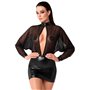 Сукня Noir Handmade F348 Powerwetlook and tulle dress - XXL