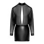 Сукня Noir Handmade F348 Powerwetlook and tulle dress - XXL