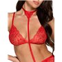 Комплект Kissable Bondage Kiss Set Red L/XL