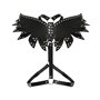 Жіноча портупея Art of Sex - Wings чорна L-2XL, екошкіра