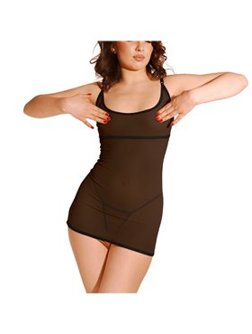 Сексуальна сукня із сітки Art of Sex- Sharlotte чорна L-2XL