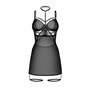 Бебі-долл Obsessive Arrowel Black chemise S/M