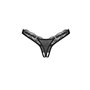 Трусики Obsessive Arrowel Black crotchless thongs L/XL