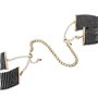 Наручники Bijoux Indiscrets Desir Metallique Handcuffs - Black, металеві, стильні браслети
