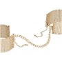 Наручники Bijoux Indiscrets Desir Metallique Handcuffs - Gold, металеві, стильні браслети