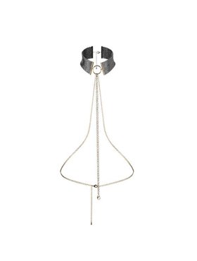 Намисто-комір Bijoux Indiscrets Desir Metallique Collar - Black