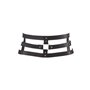 Портупея-пояс Bijoux Indiscrets MAZE - Wide Belt and Restraints Black, екошкіра