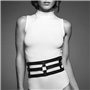 Портупея-пояс Bijoux Indiscrets MAZE - Wide Belt and Restraints Black, екошкіра