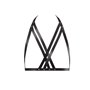 Портупея Bijoux Indiscrets MAZE — Halter Bra Harness Black