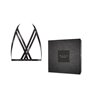 Портупея Bijoux Indiscrets MAZE — Halter Bra Harness Black