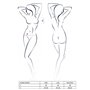 Комплект білизни Passion GIANA BIKINI S/M, white, напівпрозорі ліф і трусики з бантиками