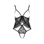 Боді монокіні з відкритими грудьми Passion JUSTINA BODY L/XL, black
