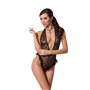 Боді монокіні з глибоким декольте Passion OTAVIA BODY L/XL, black