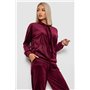 Спортивний костюм жіночий велюровий, колір м'ятний, 241R1530-5