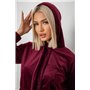 Спортивний костюм жіночий велюровий, колір м'ятний, 241R1530-5