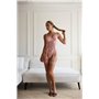 Боді рожевий з мереживом DO3748 DO3748  фото - Luxbikini