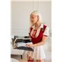 Жіночий еротичний костюм студентка червоний DO3747 DO3747  фото - Luxbikini