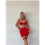Жіноча білизна червона DO3763/2 DO3763/2  фото - Luxbikini
