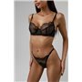 Комплект нижньої білизни Lux Ajour 8636 чорний 8636 чорний  фото - Luxbikini