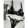 Комплект нижньої білизни Lux Ajour 8636 чорний 8636 чорний  фото - Luxbikini
