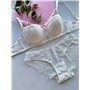 Комплект нижньої білизни Mandhari 21050 білий 21050 білий  фото - Luxbikini