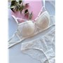 Комплект нижньої білизни Mandhari 21050 білий 21050 білий  фото - Luxbikini