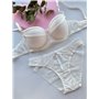 Комплект нижньої білизни Mandhari 21048 білий 21048 білий  фото - Luxbikini