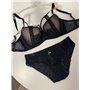 Комплект нижньої білизни AngGee 5320 чорно-бежевий 5320 чорно-бежевий  фото - Luxbikini