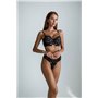 Комплект нижньої білизни AngGee 5341 чорно-бежевий 5341 чорно-бежевий  фото - Luxbikini