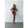 Комплект нижньої білизни AngGee 5341 чорно-бежевий 5341 чорно-бежевий  фото - Luxbikini