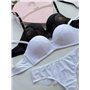 Комплект нижньої білизни Mandhari 21053 білий 21053 білий  фото - Luxbikini