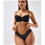 Комплект нижньої білизни Lux Ajour 879 чорний 879 чорний  фото - Luxbikini