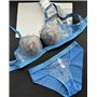 Комплект нижньої білизни Lux Ajour 6601 голубий 6601 голубий  фото - Luxbikini