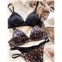 Комплект нижньої білизни Lux Ajour 9503 леопард 9503 леопард  фото - Luxbikini