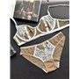 Комплект нижньої білизни Mandhari 22041 білий 22041 білий  фото - Luxbikini