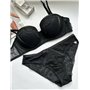 Комплект нижньої білизни Lux Ajour 9286 чорний 9286 чорний  фото - Luxbikini