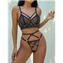 Комплект нижньої білизни Lux Ajour 2233 Чорний 2233 черный  фото - Luxbikini