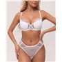 Комплект нижньої білизни Mandhari 22028 білий 22028 Белый  фото - Luxbikini