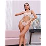 Комплект нижньої білизни Rose Notturno 885 біло-бежевий 885 біло-бежевий  фото - Luxbikini