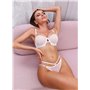 Комплект нижньої білизни Rose Notturno 885 біло-бежевий 885 біло-бежевий  фото - Luxbikini