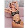 Комплект нижньої білизни Rose Notturno 885 чорно-бежевий 885 чорно-бежевий  фото - Luxbikini