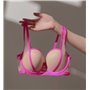 Комплект нижньої білизни Lux Ajour 2215 рожевий 2215 рожевий  фото - Luxbikini