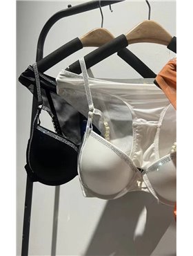 Комплект нижньої білизни Lux Ajour 046 білий 046 білий  фото - Luxbikini
